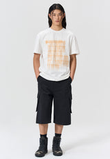 Typo Graphic T-shirt - WHITE