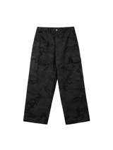 Big PL Cargo Pants (Black Camo)