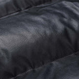 Two-way leather padding 