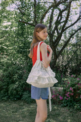 TIERED FRILL BAG (2 COLORS)