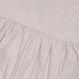 Striped Shirts Dress (Beige)
