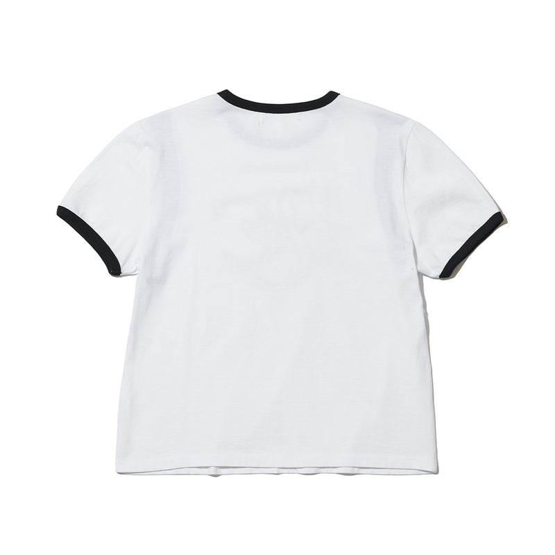 RCC パッチリンガーTシャツ [WHITE]
