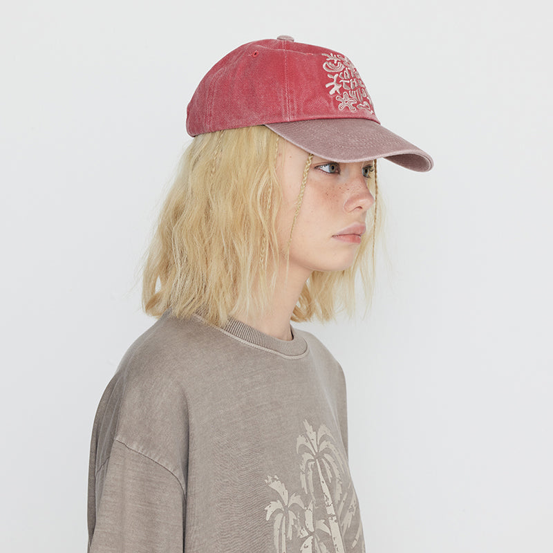 Into The Wild Cap Washed Pink