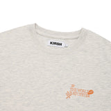 UNI OYSTER GRAPHIC T-SHIRT [OATMEAL]