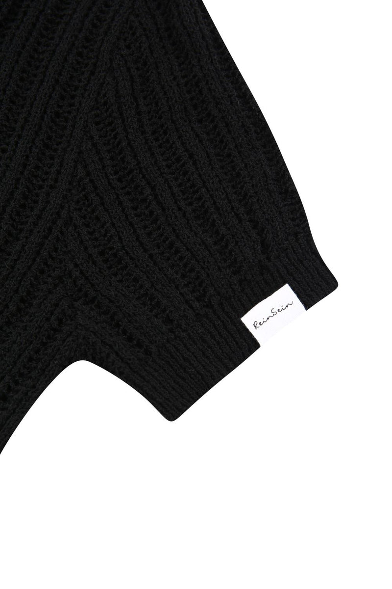 Boucle crop knit cardigan 