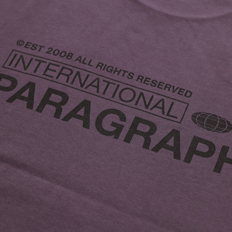 PARAGRAPH  インターナショナルTシャツ
