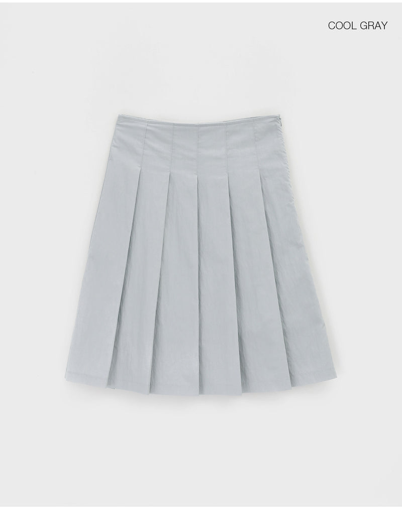 [MADE] Swalin Pleated Midi Skirt