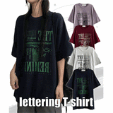 Nor Lettering Oversized Fit Short Sleeve Tee
