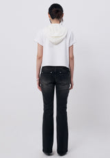 Silket cotton T-shirts - WHITE