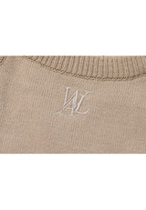 Signature halter knit - BEIGE