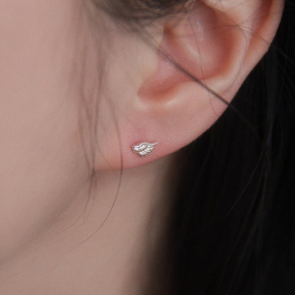 [CCNMADE] Silver Wing Earrings