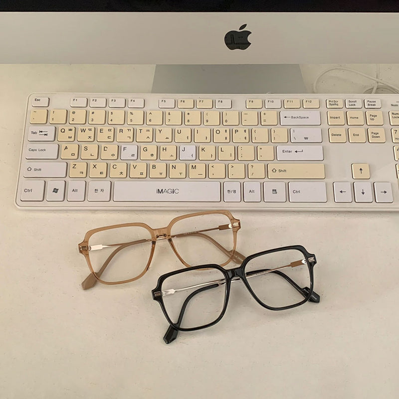 Geek Chic, Square Metal Glasses