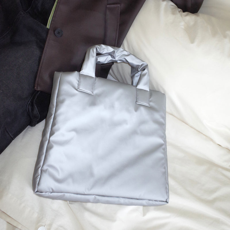 PADDED BAG_SILVER