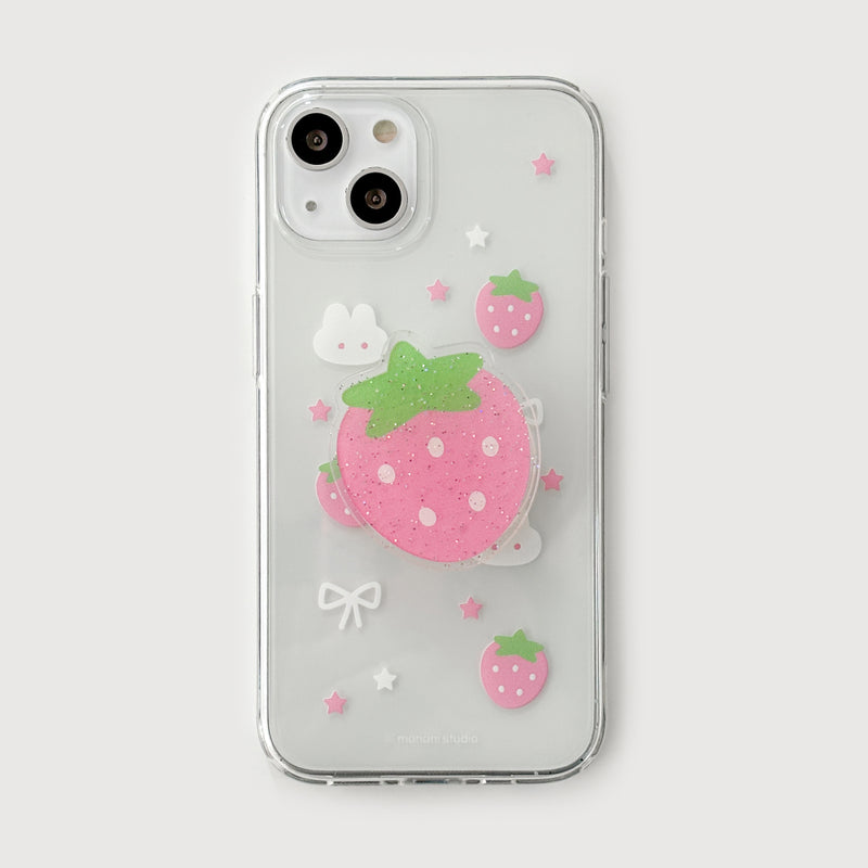 [Gel-hard] Strawberry Phone case