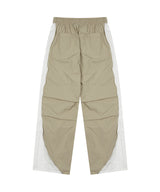 CURVED L PINTUCK PANTS (BEIGE)