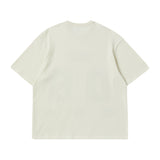 [COLLECTION LINE] ビンテージディテールウォッシュドコットンダメージ1/2Tシャツ　アイボリー