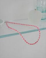 Tiny coral necklace_pink