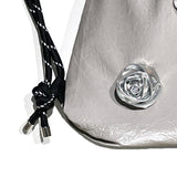 Silver Rose Gym Sack [Gray]