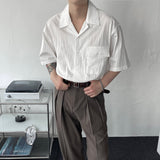 YM Leon Crease Short-Sleeved Shirt (3 colors)