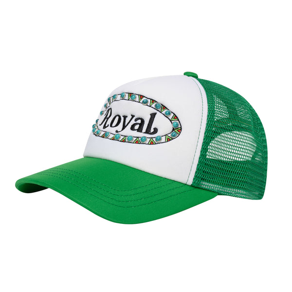 Royal Gemstone Trucker Cap Green