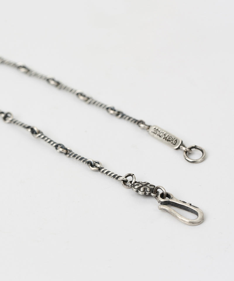 Slim twist chain (925 silver)