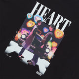 [ULKIN X Tree 13] Artist T-shirt heart black