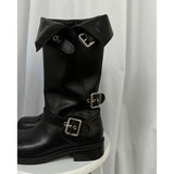 Belted Twoway Boots
