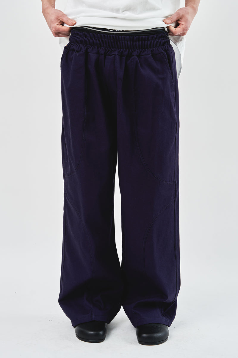 Sedy Stitch Wide Pants (3color)