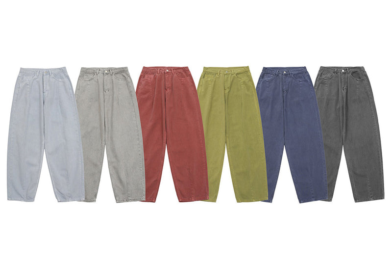 ラクトカラーデニムパンツ/ASCLO Lacto Color Denim Pants (4color)