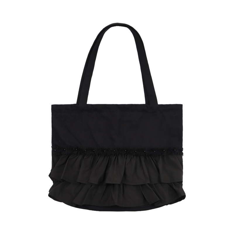 TIERED FRILL BAG (2 COLORS)