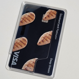 Chicken Breast MagSafe Transparent Card Wallet