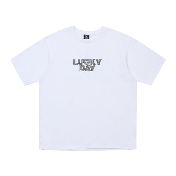 Lucky Day Clover Tshirts White