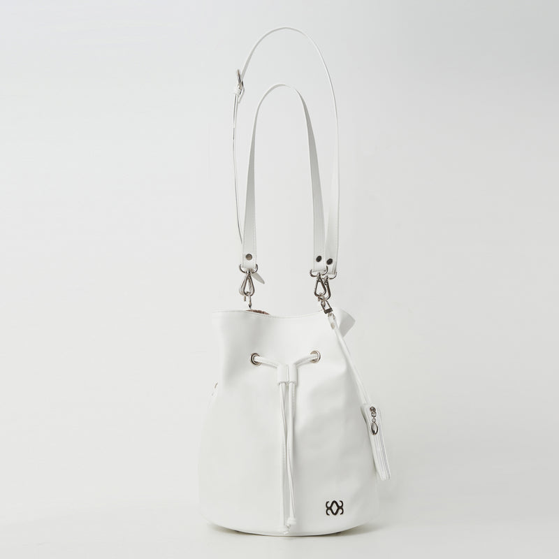 roro bucket bag (white)