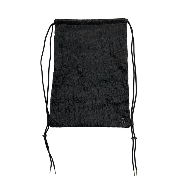 TCM double fabric gym sack (black)