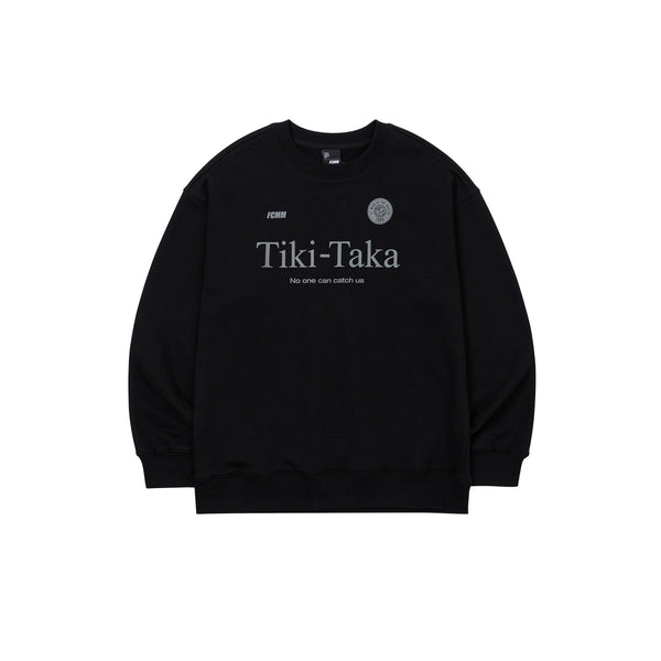 フットボール TIKI-TAKA スウェットシャツ - BLACK