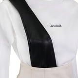 shoulder leather belt second