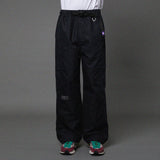 Section cotton cargo banding pants
