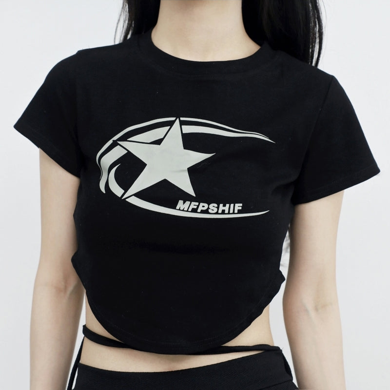 Kipin Star Crop T-shirt