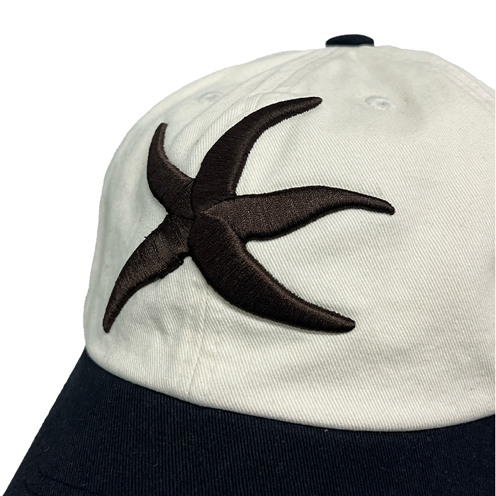 TCM starfish classic cap (ivory/black)