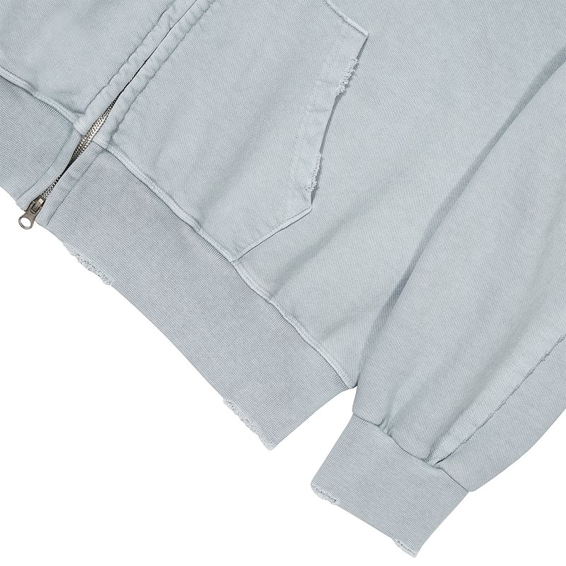 [24SS LSD COLLECTION] MUGUNG Vintage Zip-up Hoodie_Baby Blue