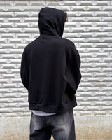 Poi two-way hooded zip-up