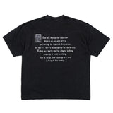 BBD クラッシュドフェイスTシャツ (Black)