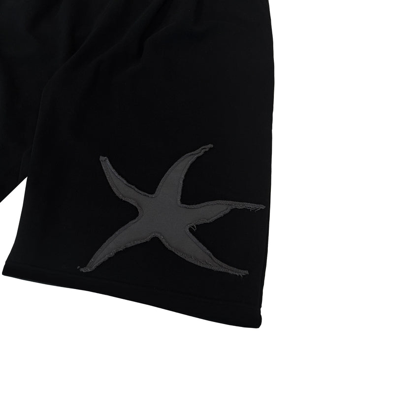 TCM starfish half sweat pants (black)