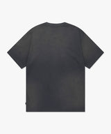 ブリーチスプレーベアTシャツ charcoal