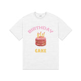 BIRTHDAY CAKE T-SHIRT [4COLOR]