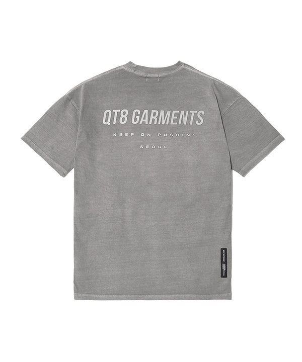 BNピグメントシンプルロゴTシャツ(Grey)