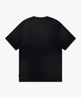 ブリーチスプレーベアTシャツ black