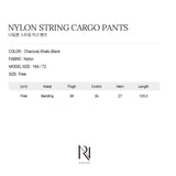 NYLON STRING CARGO PANT'S