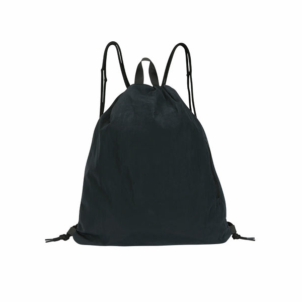 Recycle String Backpack (BLACK)