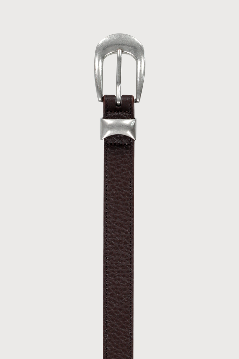 Real Leather Belt Brown